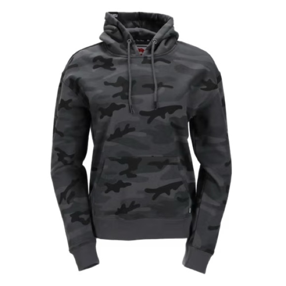 DIXXON Women's Camouflage Sweater - Black and Gray